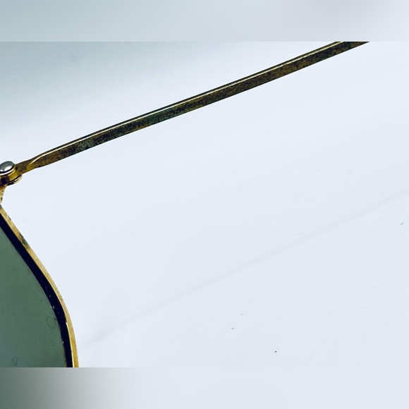 Vintage Cool-Ray 176 Gold Oval Sunglasses Frames Only - Picture 7 of 8